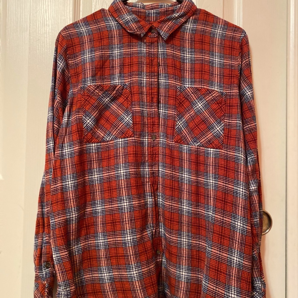 Red and White Flannel